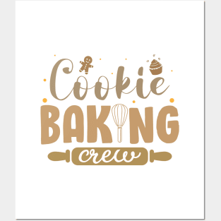 Cookie Baking Crew Funny Christmas Holiday Cookies Gift Posters and Art